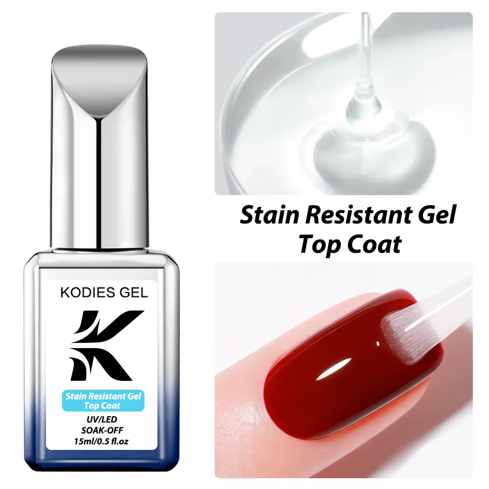 KODIES GEL-Verhéritage à Ongles Gel UV Super Brcorporelle, 15ml, Résistant aux Taches/Huile, Couche 
