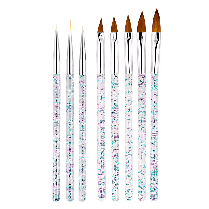Pinceaux pour Nail Art, ensemble d'outils pour Nail Art, outils de pointage des ongles, brosse anti-