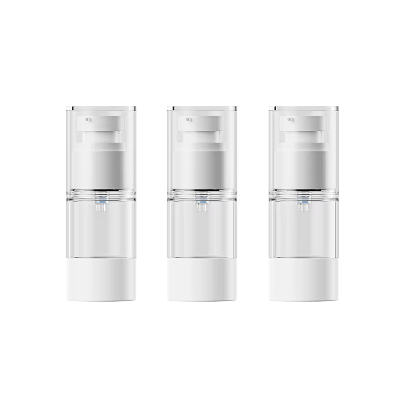 Bouteilles à pompe sans air, 3/5 paquets, cosmétiques sous vide, anti-fuite, brume, Spray, Lotion, T