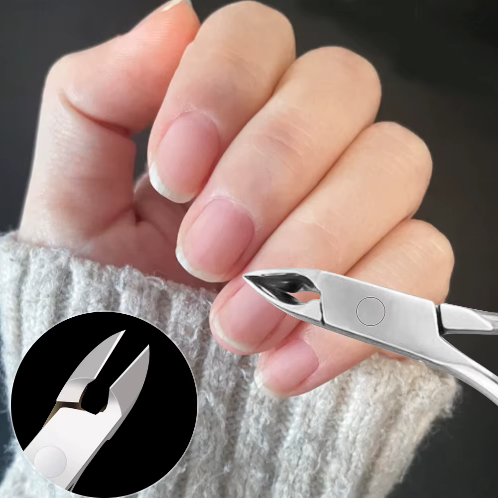 Coupe-ongles professionnel, ciseaux en acier inoxydable, dissolvant de peau morte, pédicure, pince à