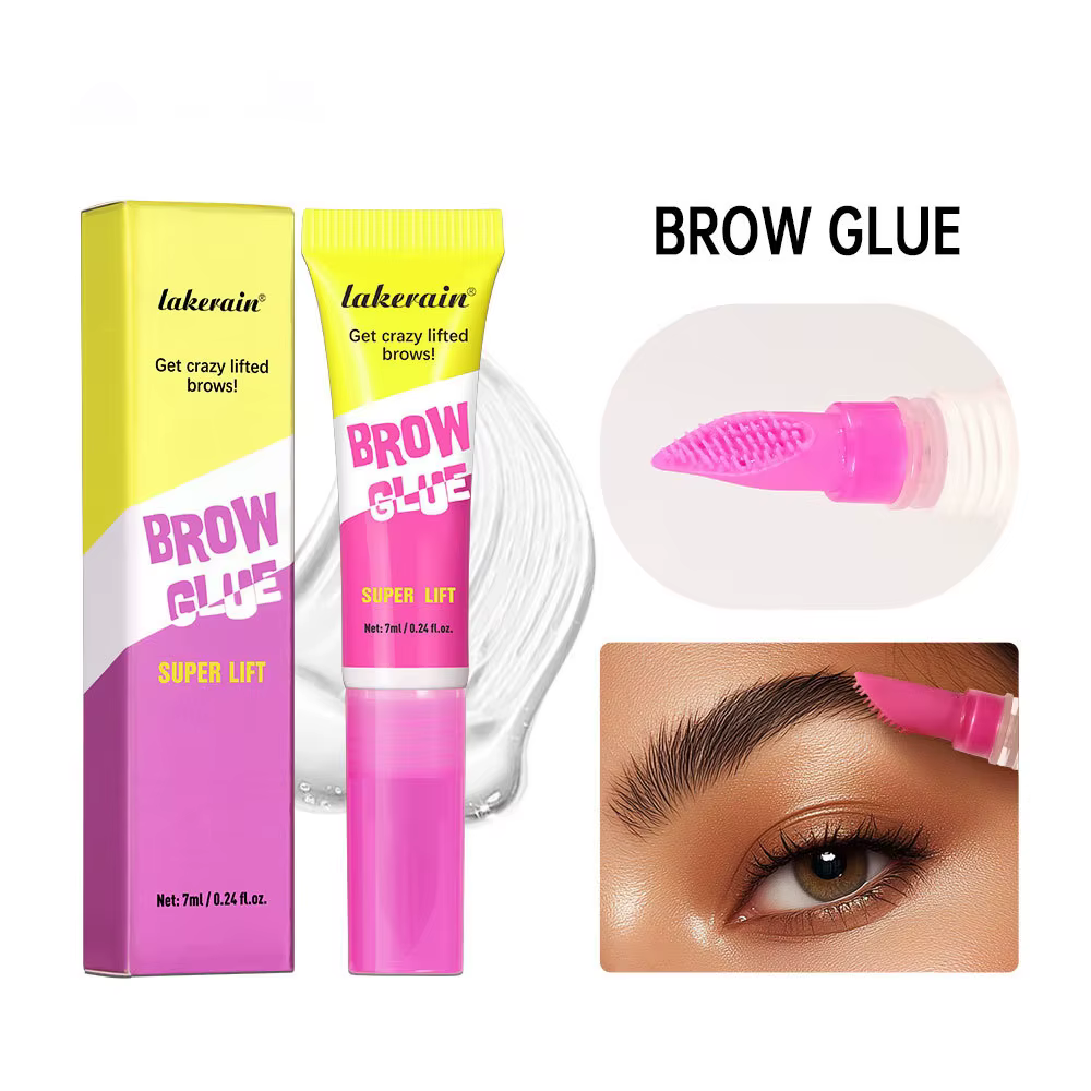 Colle à sourcils Super Lift, Gel de stratification Crazy Lift Brow, longue durée, forte tenue et pei