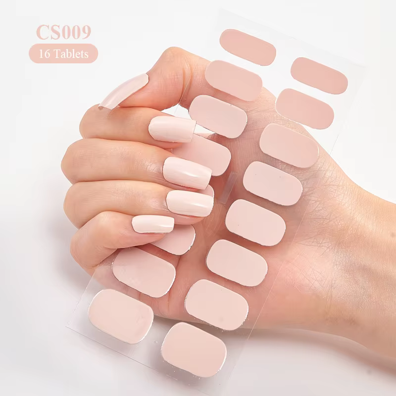 Autocollants pour ongles à couverture complète, vernis à ongles à la mode, décoration des ongles, pa