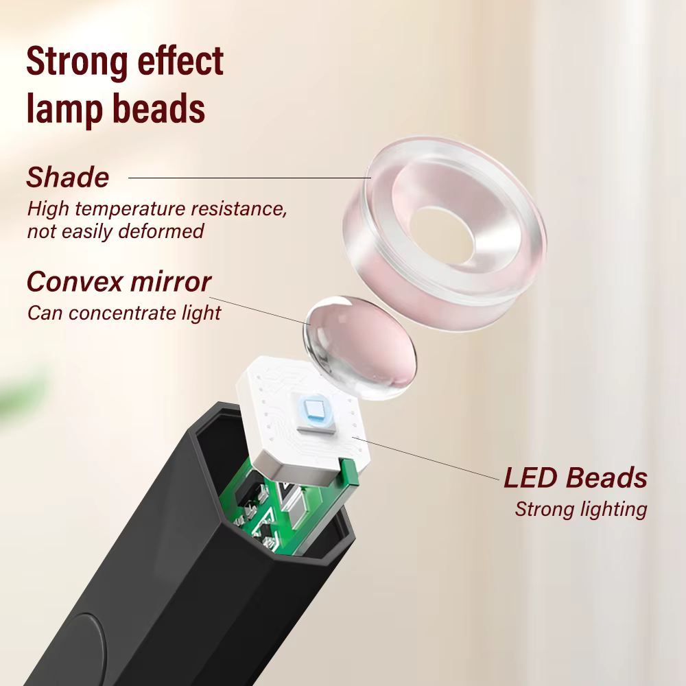 YIKOOLIN lumière UV pour ongles en Gel Mini lampe UV pour ongles lumière LED professionnelle pour le