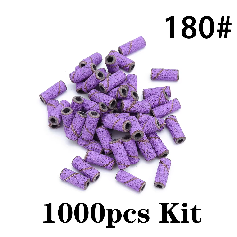 1000 pièces 3mm Mini zèbre ongles bandes de ponçage Machine électrique foret à ongles UV Gel acryliq