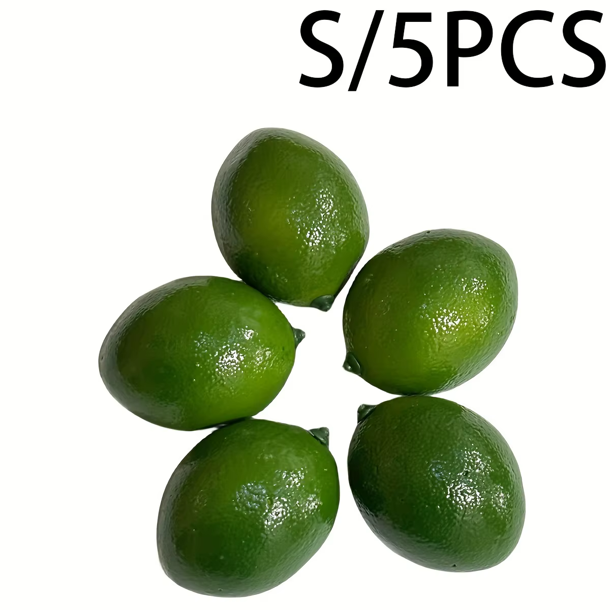 5 pièces citron artificiel fruits artificiels faux citron Simulation limonade fête cuisine Table été