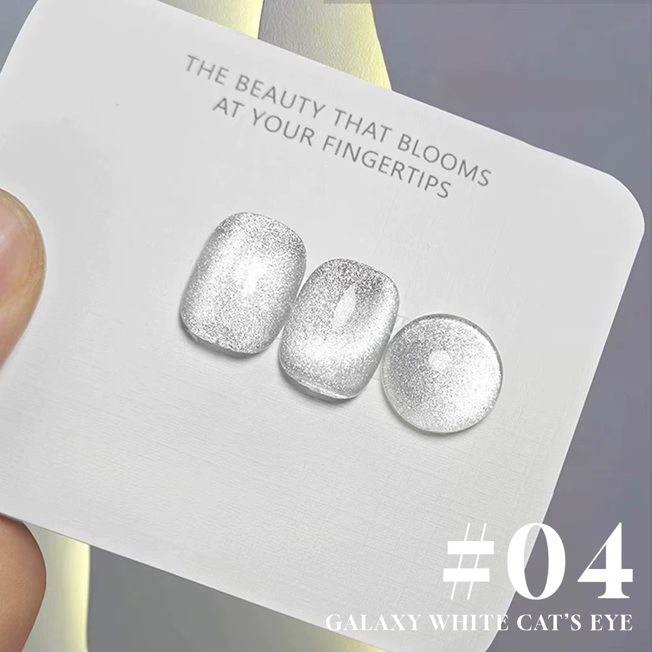 MIANEL 12ML automne galaxie blanc oeil de chat Gel vernis à ongles avec perles de verre 1-5 pièces e