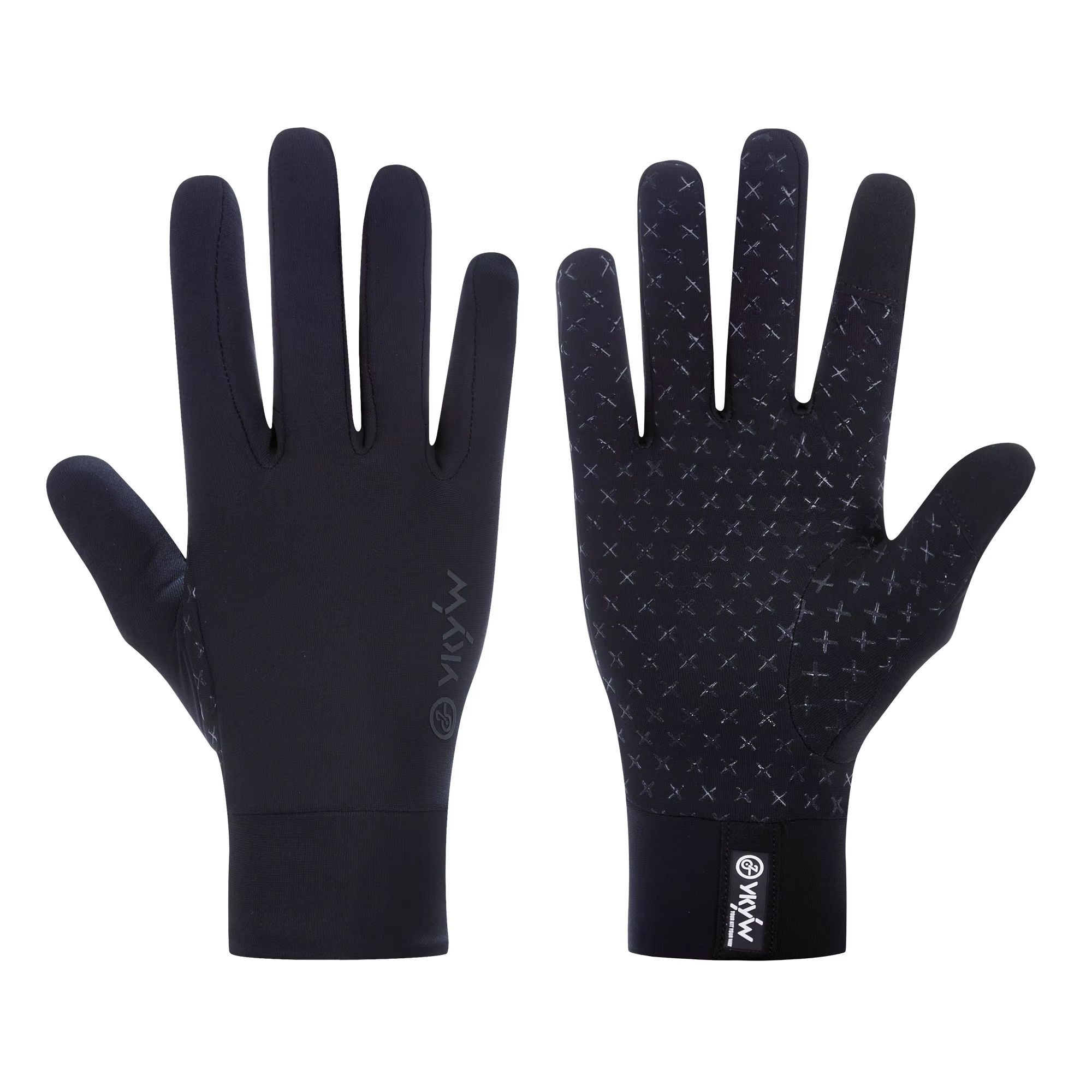 YKYWBIKE gants de cyclisme doigt complet imperméable automne hiver chaud écran tactile anti-dérapant