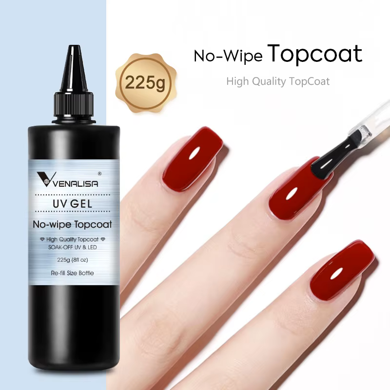 VENALISA gelée Gel grand Volume 1L gelée nue Collection pas brûlant tremper UV LED Extension douce G