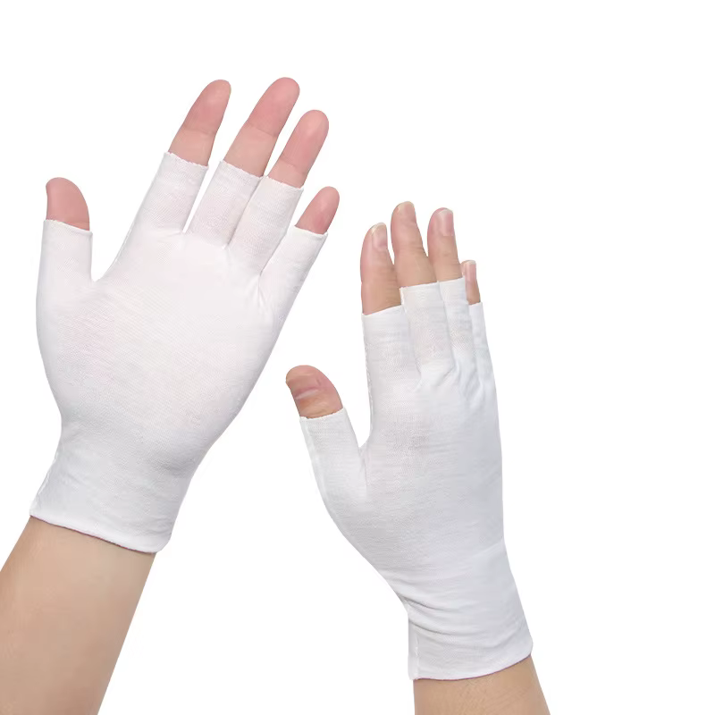 Gants Anti UV en Gel, gants de Protection professionnels pour manucure, protège les mains, Nail Art,