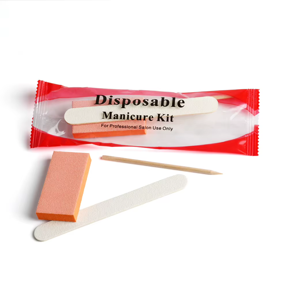Kit de manucure en forme de poulet pour pédicure, faux ongles, N64.Fake, 100 ensembles