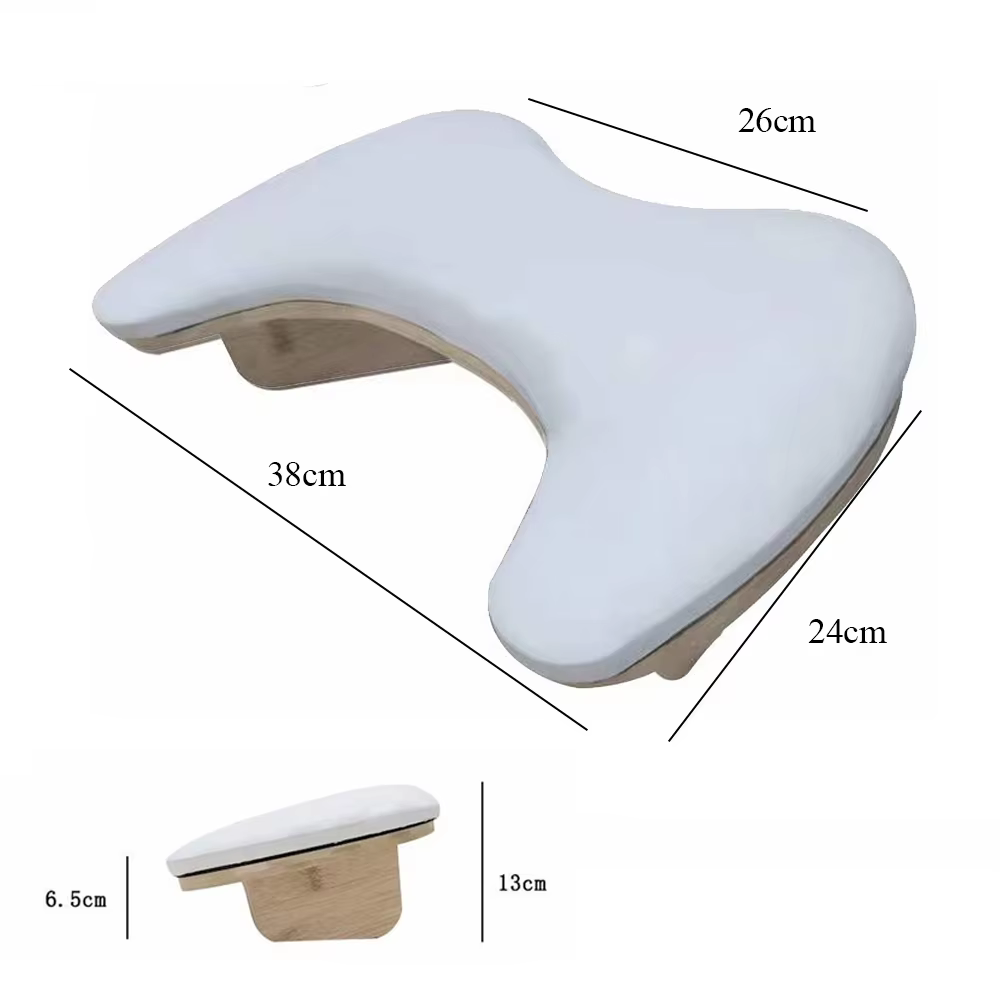 Coussin pour nail art, support de bras incliné en cuir PU, repose-main pour nail art, outils essenti
