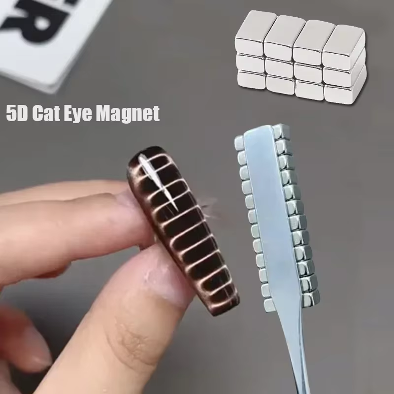 Bâton magnétique pour ongles, œil de chat, effet fort, Texture Crocodile, vernis Gel UV, tige dégrad
