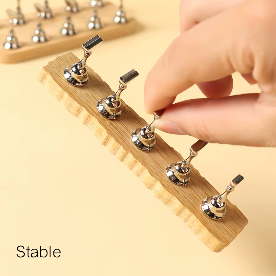 Support de pratique magnétique pour ongles, support magnétique puissant pour pointes d'ongles, prése