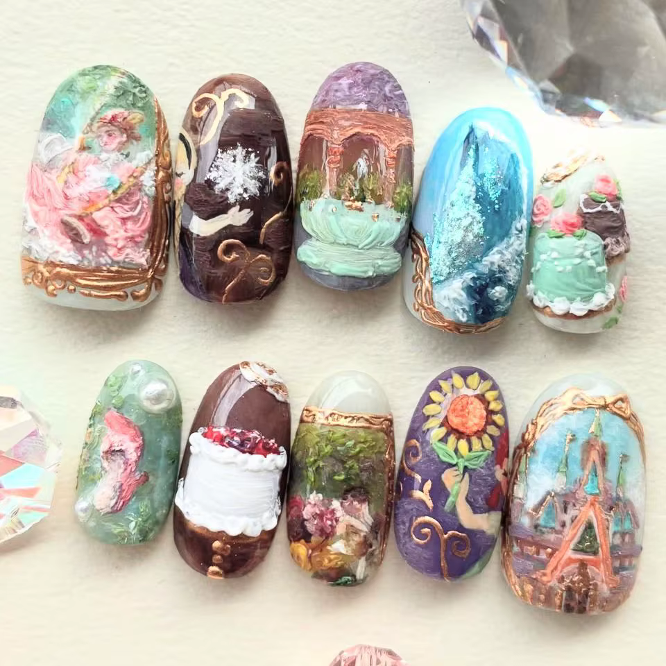 24 pièces vin rouge amande faux ongles Art tache fleur conception courte presse sur ongles conseils