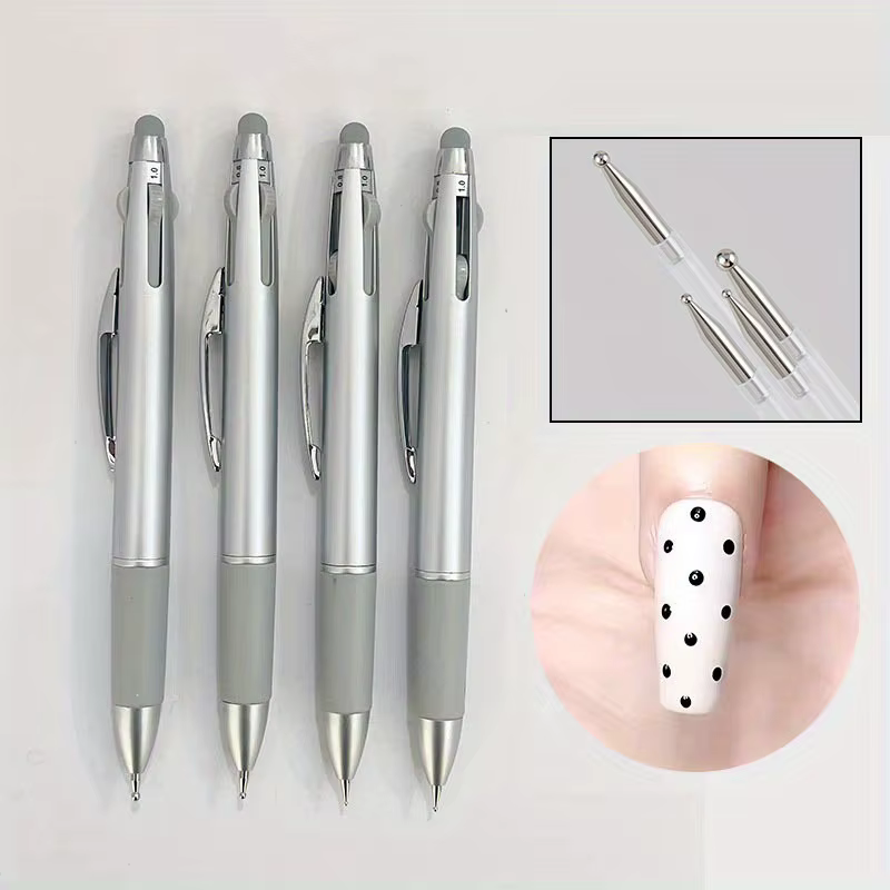 Stylo à points pour ongles, outils de pointage pour Nail Art, stylo à bille, pointe pour Nail Art, p