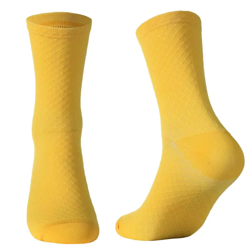 Chaussettes de sport respirantes de marque professionnelle, chaussettes de vélo de route, sports de 