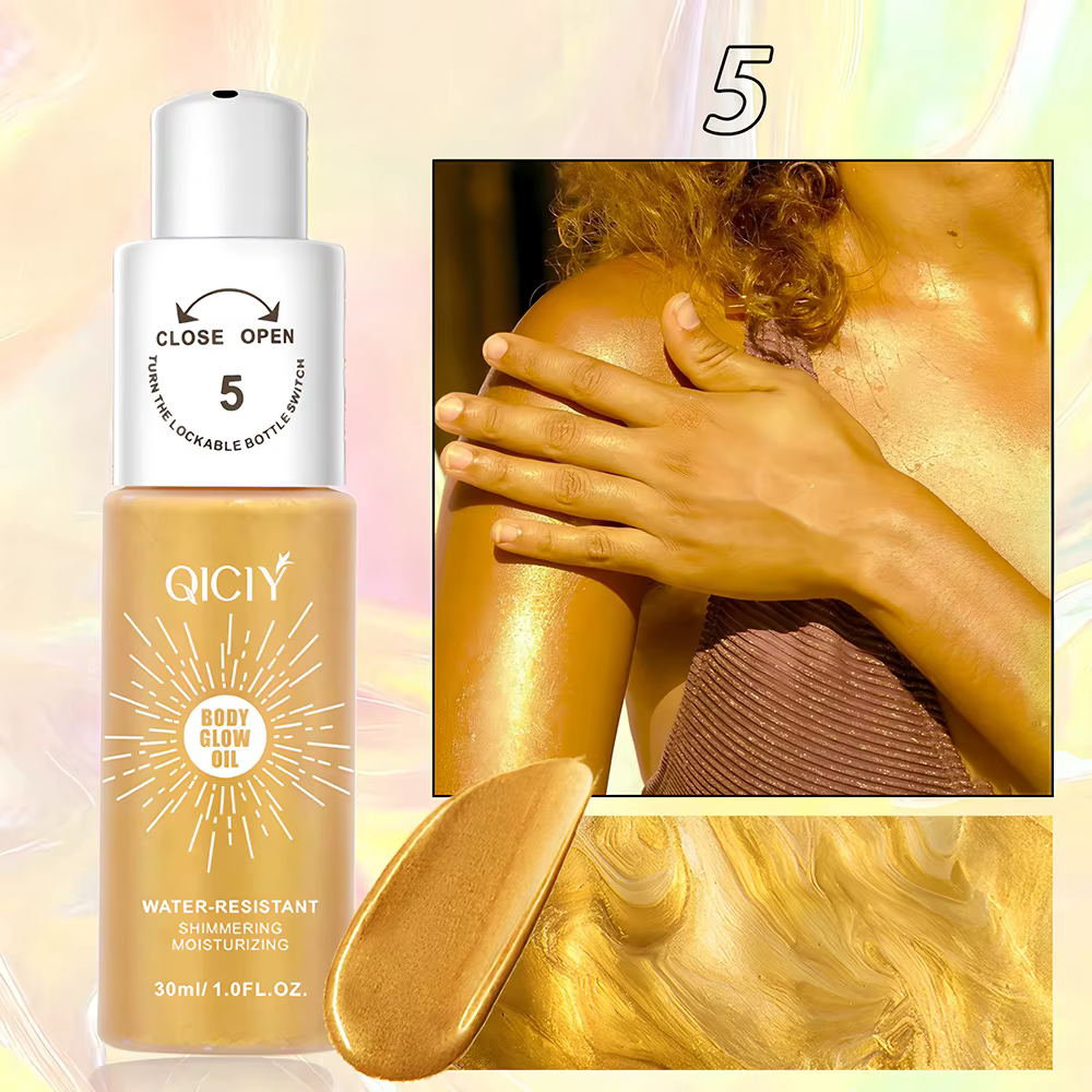 Spray brillant haute brillance, formule imperméable, résistante à la transpiration et durable, convi