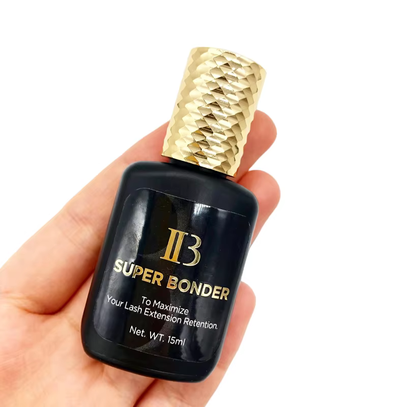 Agent de fixation IB SUPER BONDER, liquide Transparent pour Extensions de cils, colle, aide à l'adhé