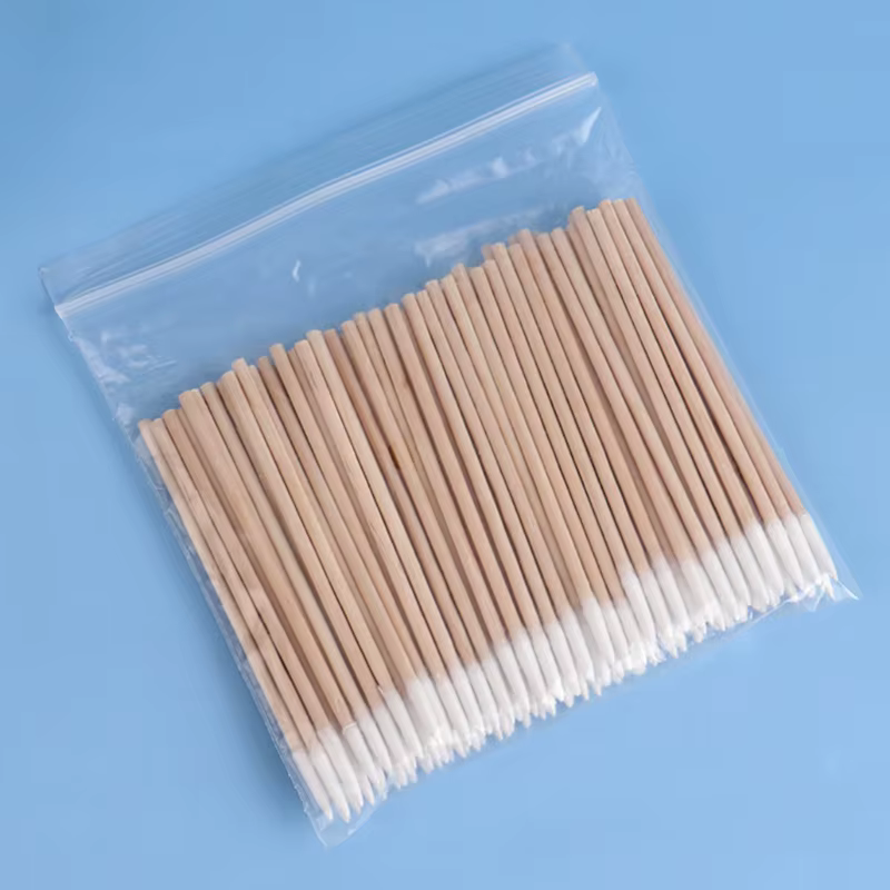 Bâtonnets de coton en bois pour manucure, outil de précision pour le démaquillage des ongles et la c