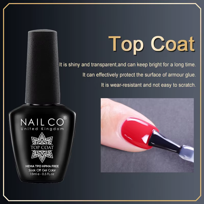 NAILCO – Gel de Base en caoutchouc Super fonctionnel 1 en 2, sans Hema/TPO, sans lingette, couche de
