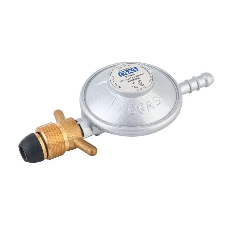 Régulateur de gaz basse pression GPL pour cuisson domestique, vanne de réduction de pression, adapta