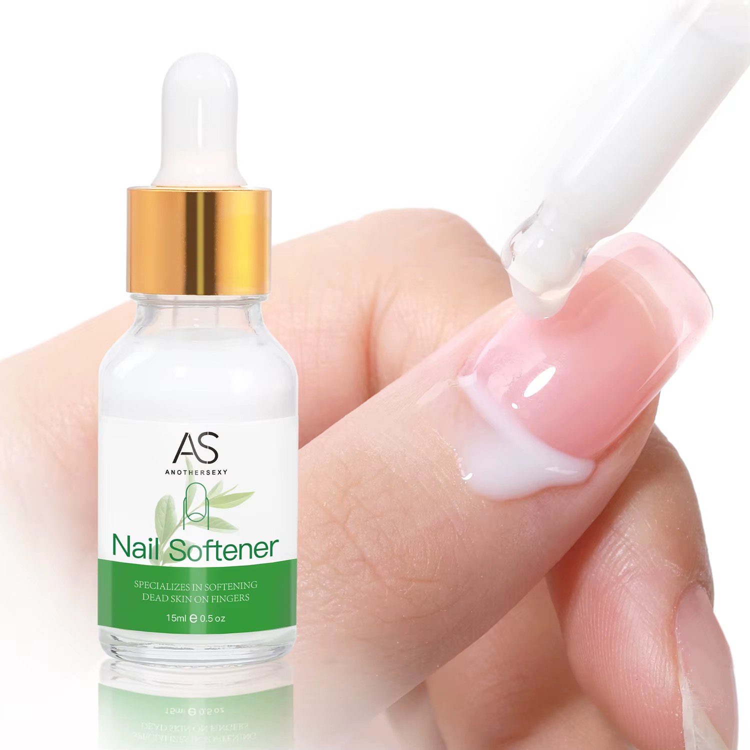 AS dissolvant de cuticules liquide adoucisseur de cuticules soin professionnel des ongles avec lanol