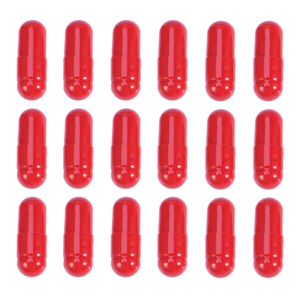 Capsules de Faux Sang Effrayantes, Accessoires de Maquillage d'Halloween, 50 Pièces