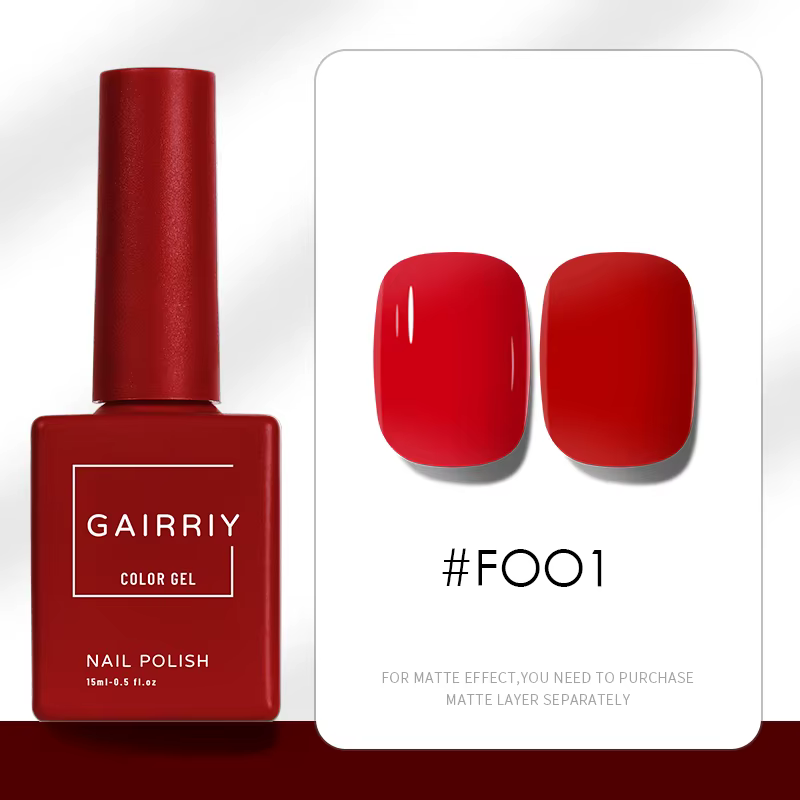 Gairriy Gel ongles vernis 120 couleur UV Permanent semis vernis hybride 15ml Semi-permanent Nail Art