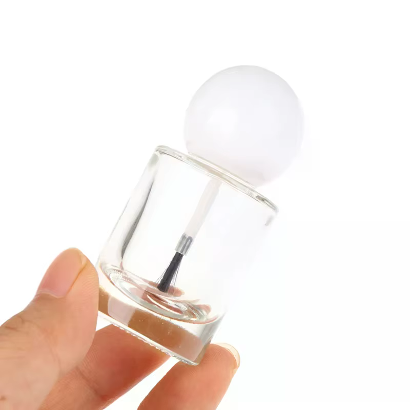 Bouteilles vides de vernis à ongles de 15ml, 1 pièce, bouteilles de Gel en verre transparent avec ca