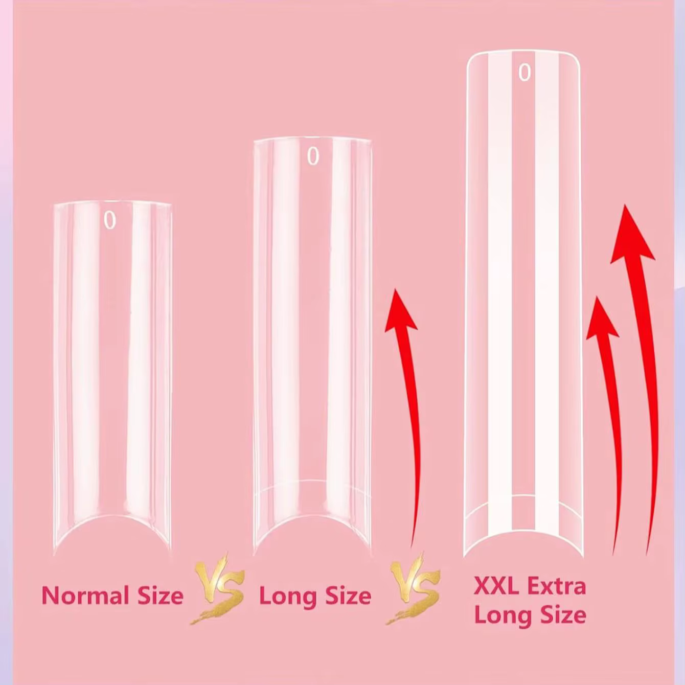 Embouts de cercueil longs et transparents, 120 pièces, pour Salons d'ongles en acrylique et Nail Art
