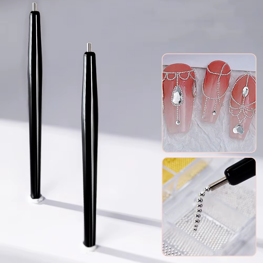 Stylo magnétique pour ongles Vortex/lollipop, œil de chat, crée une ondulation de l'eau, effet tourb