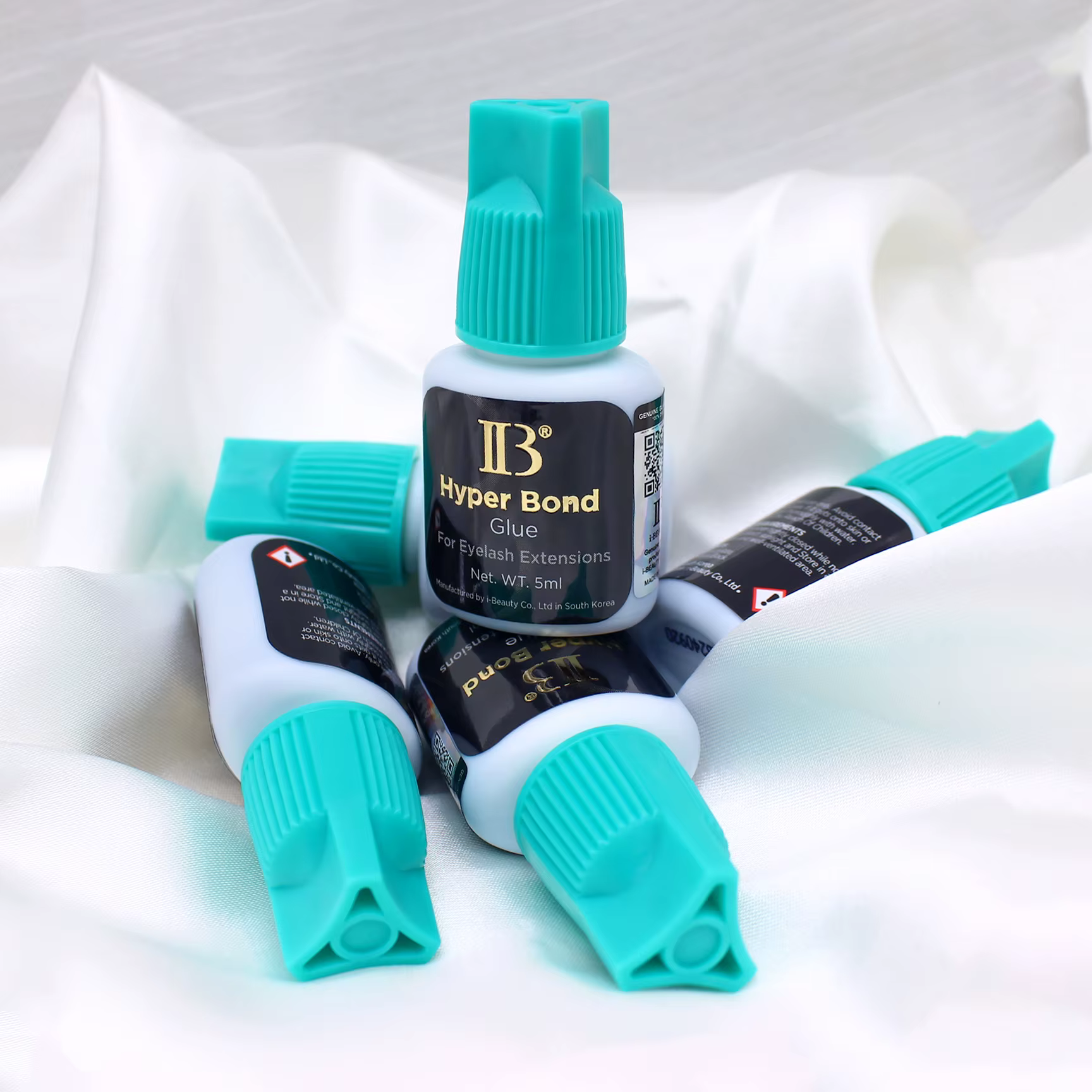10 bouteilles de colle IB Ultra Super Plus, fournitures d'extensions de faux cils individuels à séch
