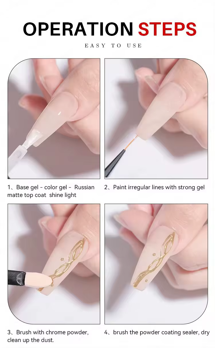 AS GEL russe mat couche de finition UV Gel vernis à ongles 15ML givré antiadhésif poudre tapis couch