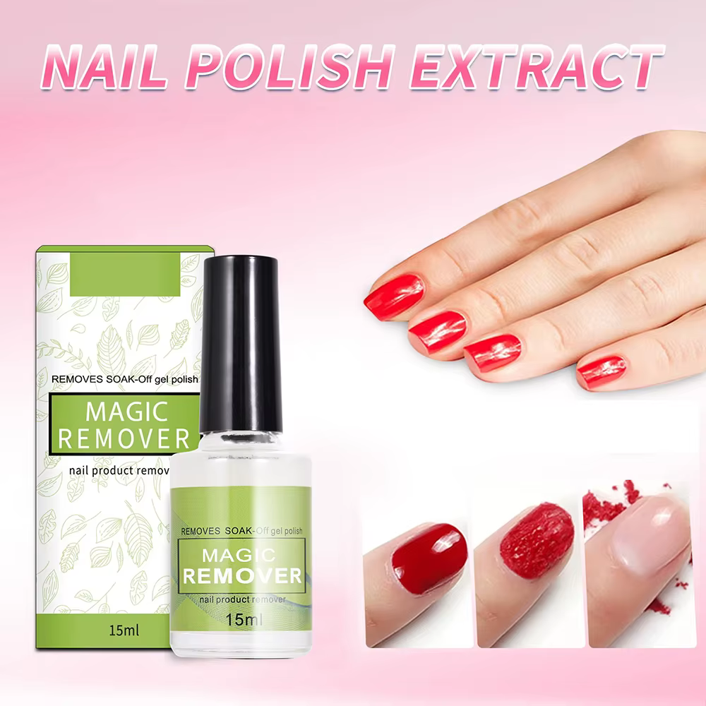 15ML dissolvant rapide effet magique Nall Gel professionnel tremper UV nettoyant fonction vernis sup