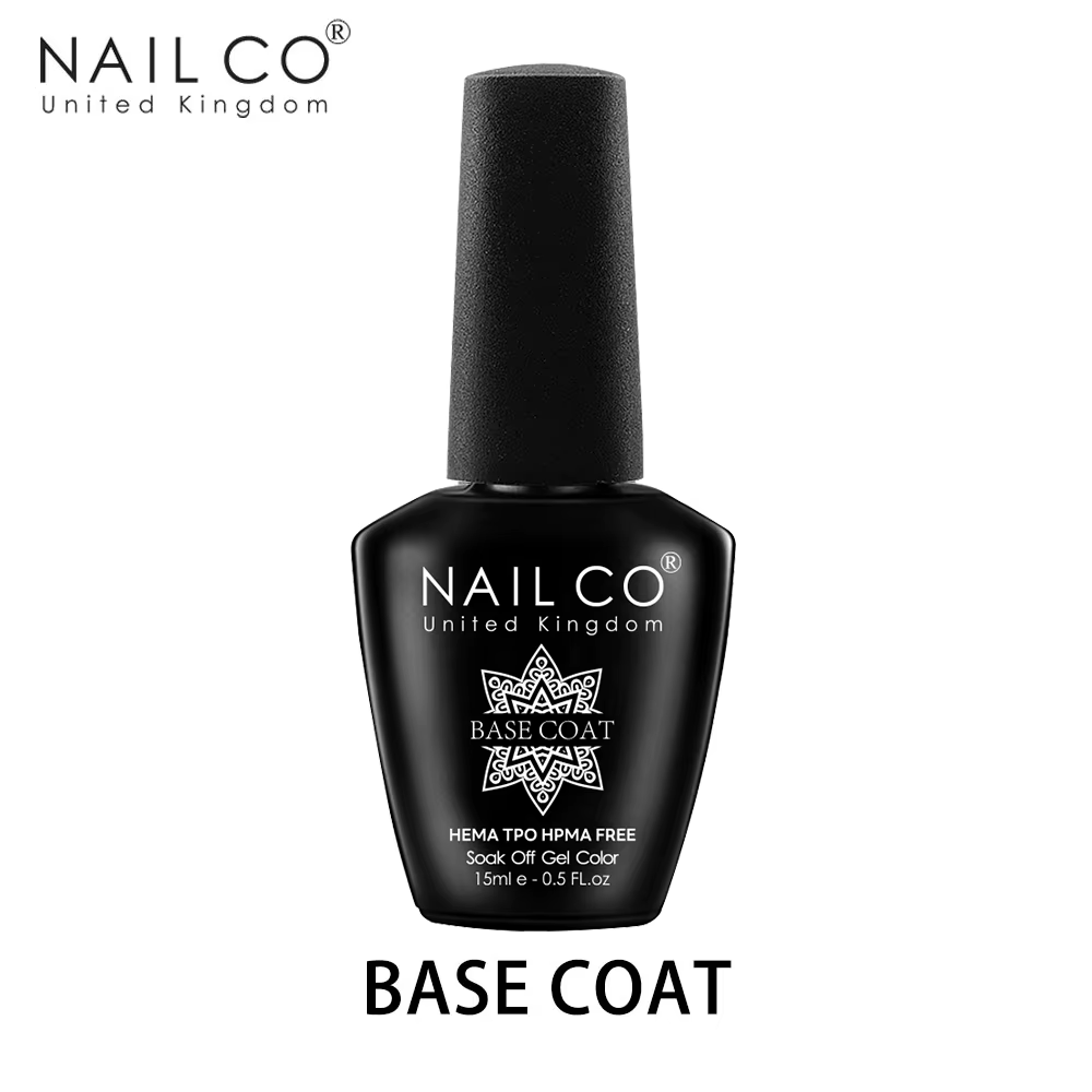 Vernis à ongles gel NailCO couleurs roses SANS HEMA, pour nail art, semi-permanent, compatible lampe