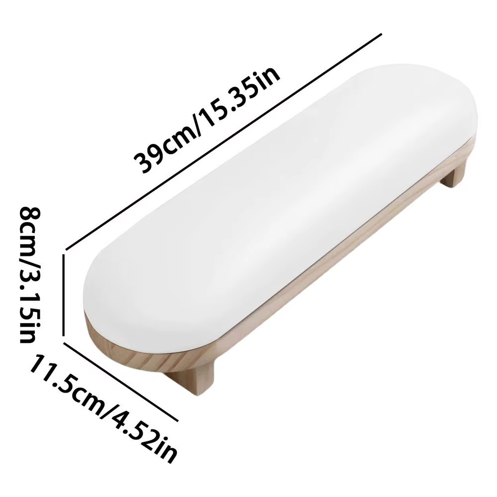Nail technician hand support Nail Arm Rest Wooden hand support pillow Manicurist's Special Tool for