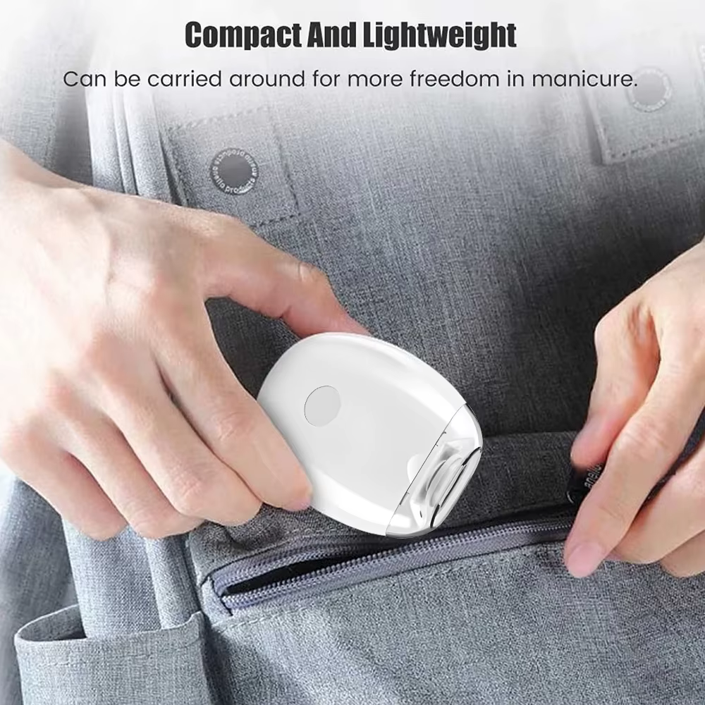Coupe-ongles électrique 2 en 1 avec lumière LED, broyeur automatique pour bébé et adulte, Mini outil