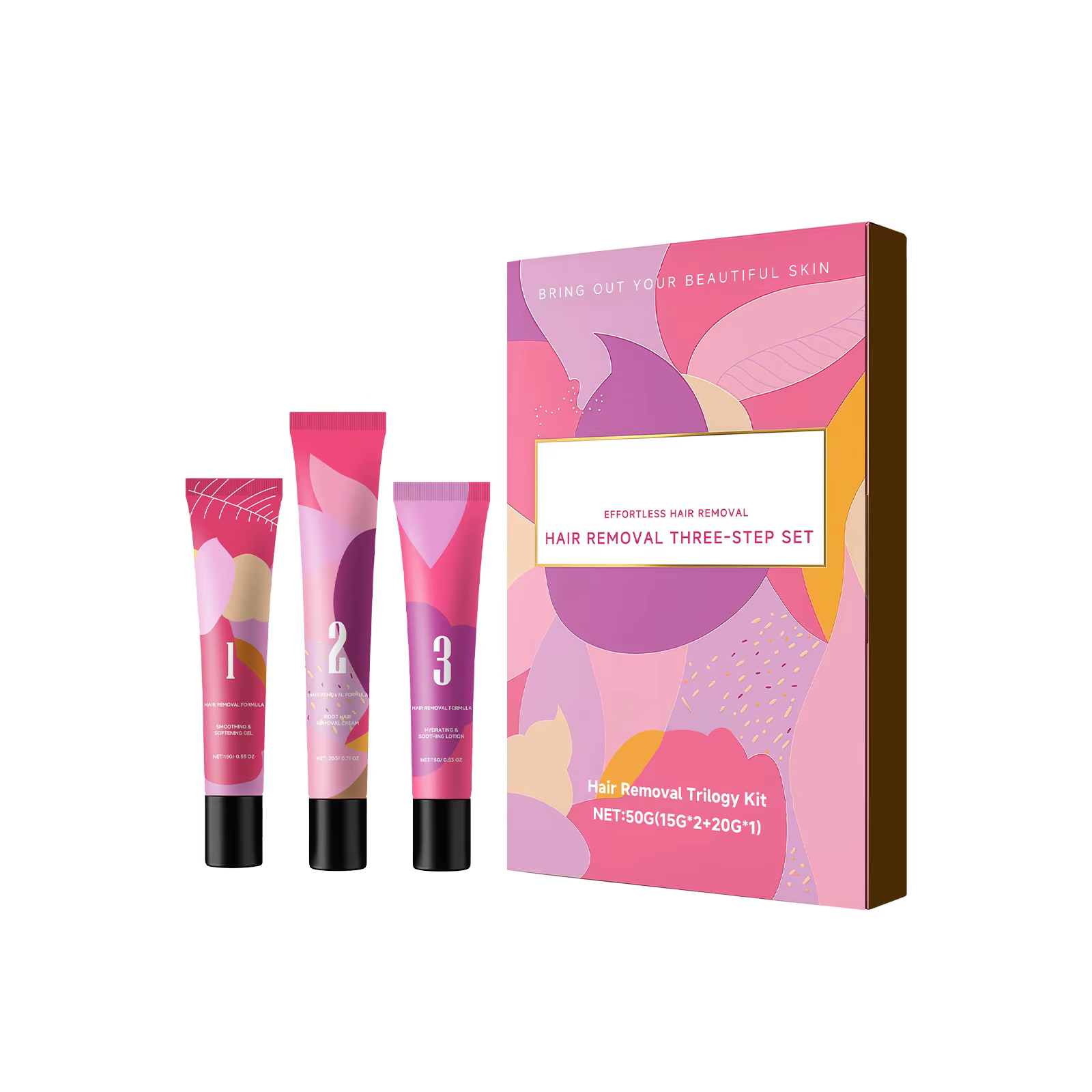 Kit de crème dépilatoire pour le visage pour femmes, pour les poils épais, fins et rebelles sur le m