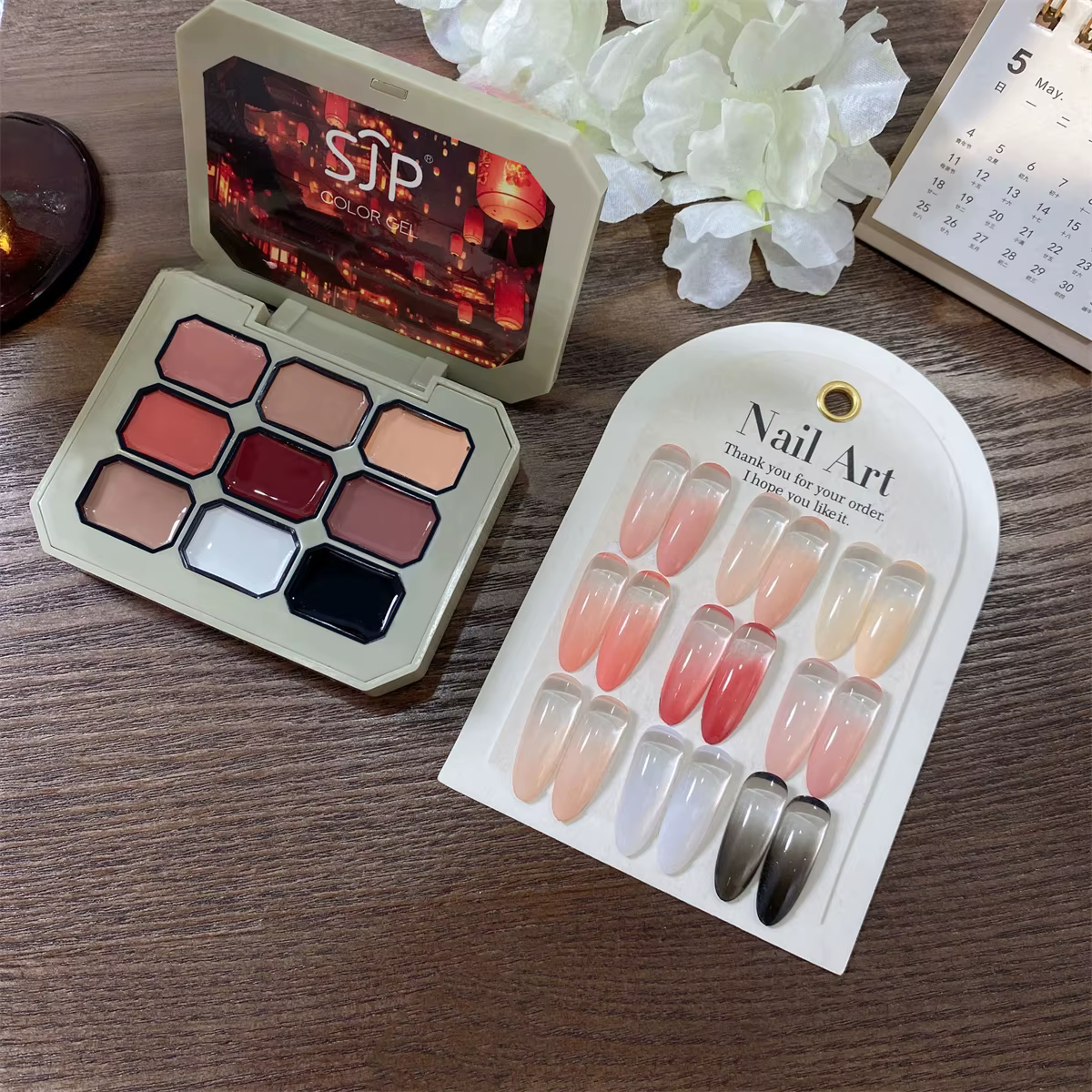 1 pièce de gel solide pour ongles, gel de modelage, couleur populaire, dégradé de couleurs, pour la