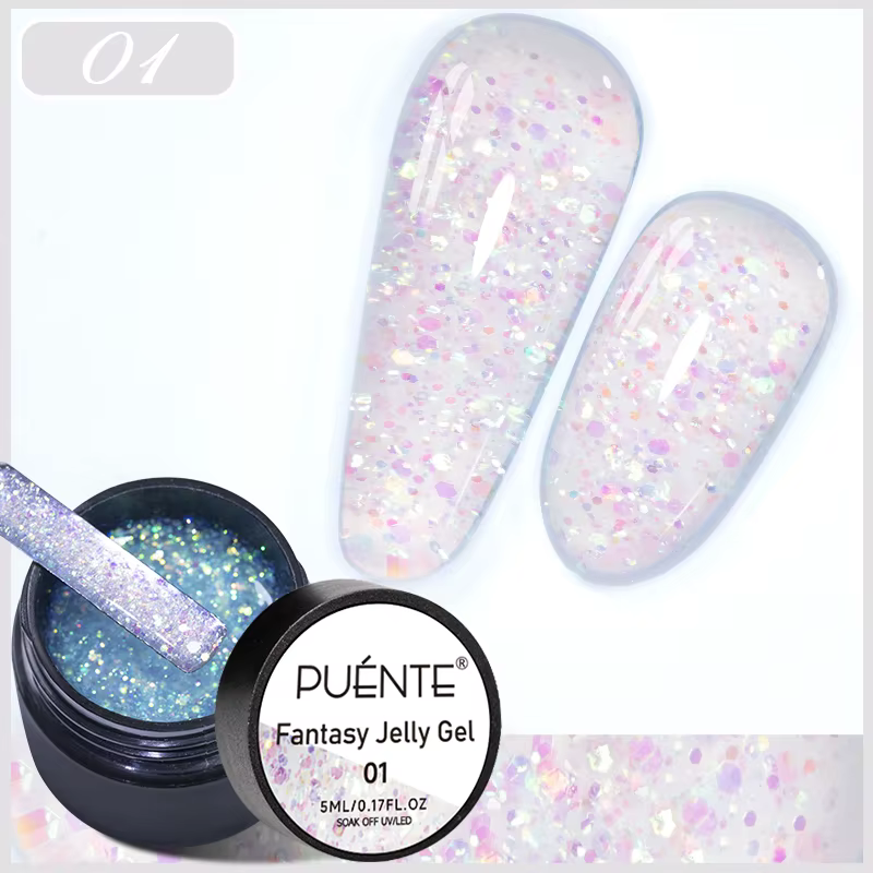 Vernis à ongles Gel en verre gelée 7.5ML vernis coloré Transparent vernis Gel manucure tremper Gel U