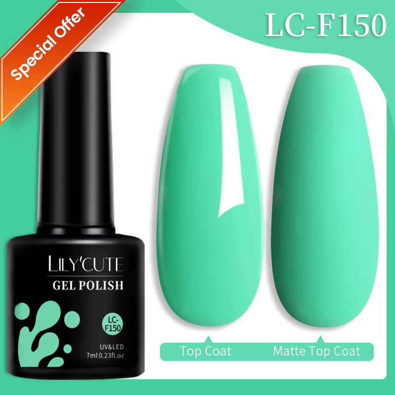 LILYCUTE 5ML Champagne or réfléchissant paillettes Gel vernis à ongles brillant scintillant français