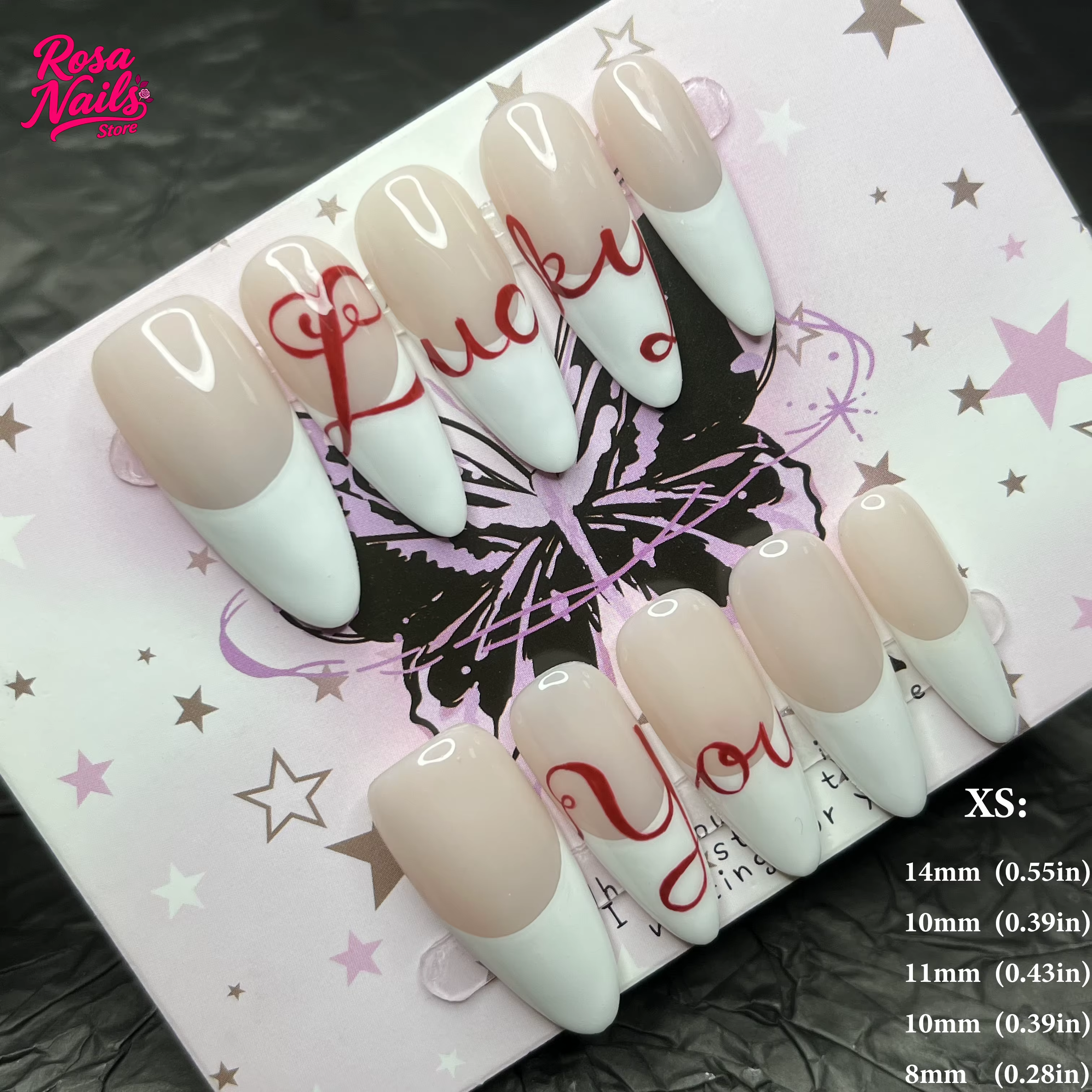 10 pièces presse à la main sur les ongles 3D patte tampons noir blanc à pois ongles chatons chat pat