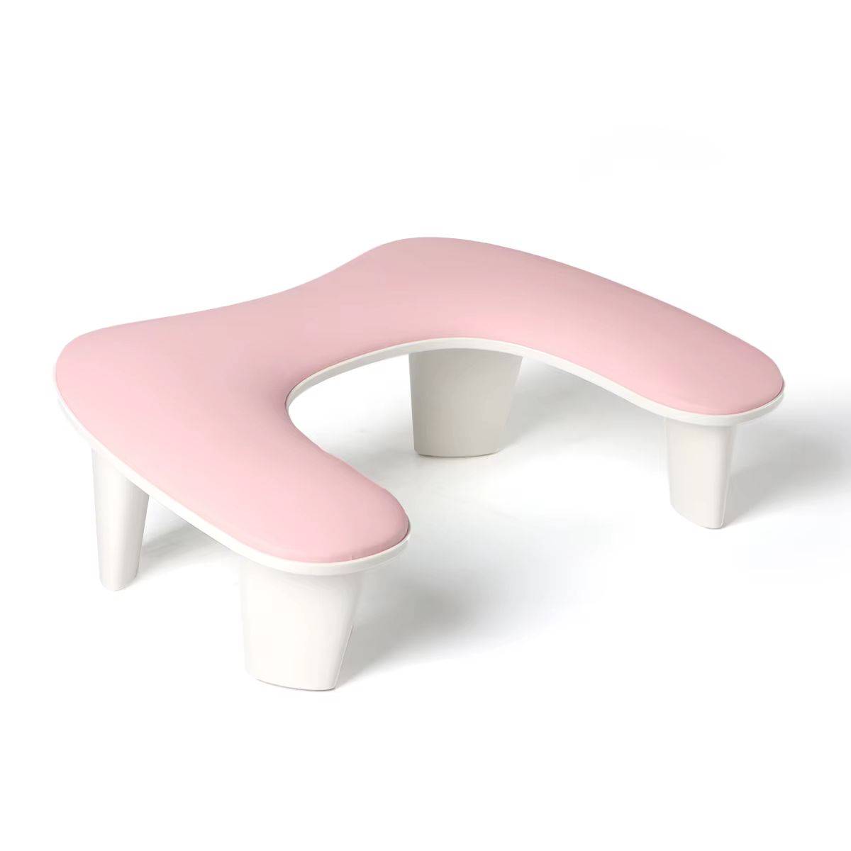 Repose-bras pour ongles, repose-bras en forme de U avec supports détachables, grand oreiller repose-