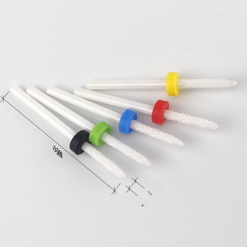 Perceuse à ongles en céramique, dispositif de nettoyage à coupe rotative pour Machine à Nail Art, ac