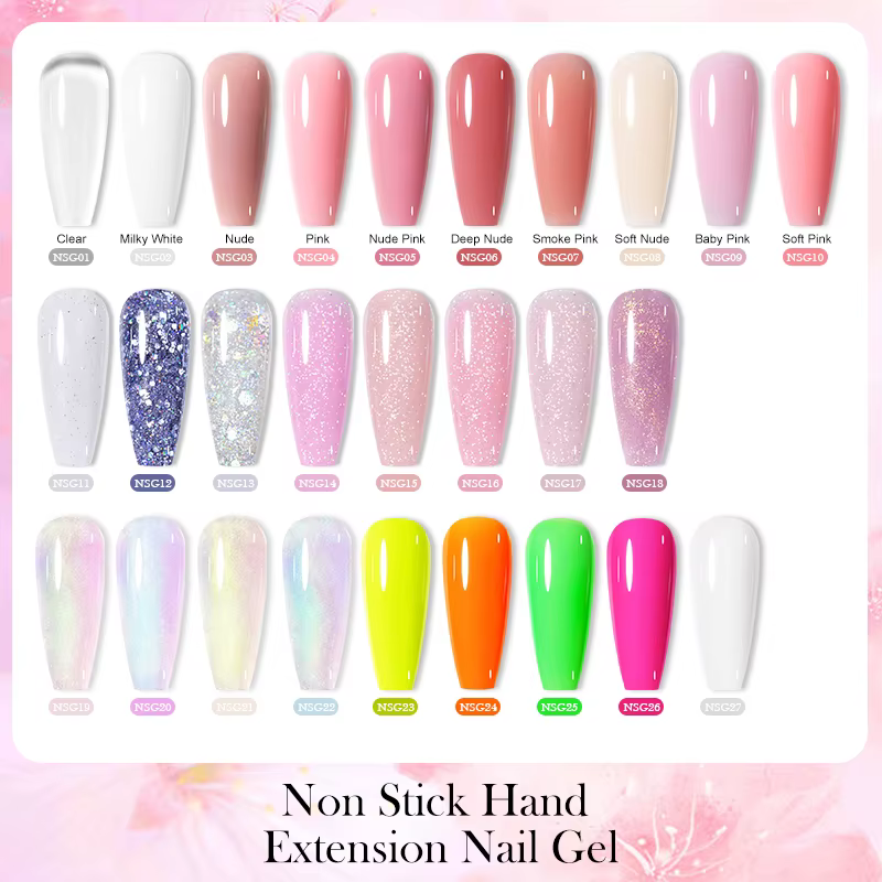 BORN PRETTY 15ml clair blanc antiadhésif main solide Extension Gel vernis à ongles sculpture fleur N