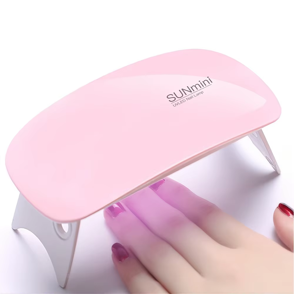 Lampe à ongles pliable 6w lampe à Led Uv pour Machine à ongles 6 Led Uv Gel vernis à ongles sèche la
