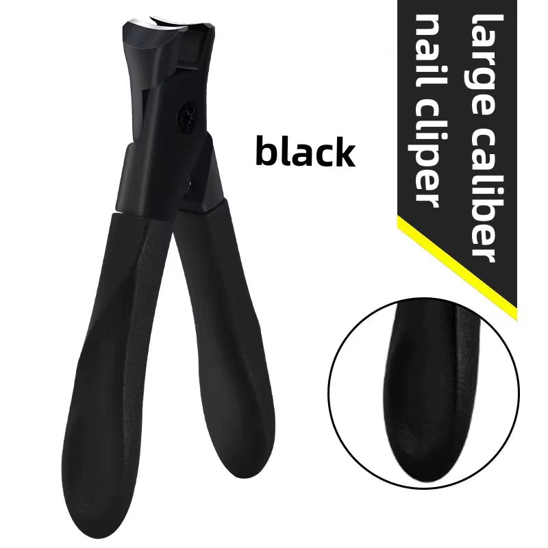 Ensemble de ciseaux professionnels pour ongles des pieds - Ouverture extra large, facile à recortar,