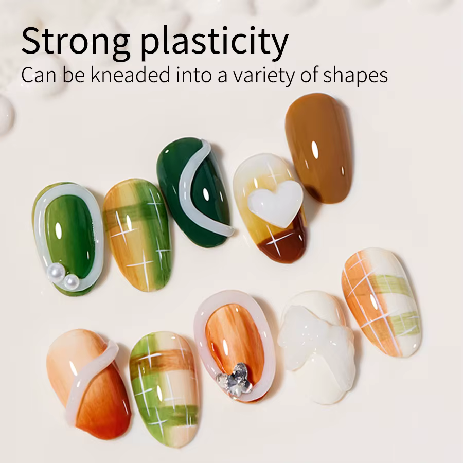 RSNAIL 5g solide sculpté Gel vernis à ongles antiadhésif main moulage Gel tremper UV/LED Nail Art cl