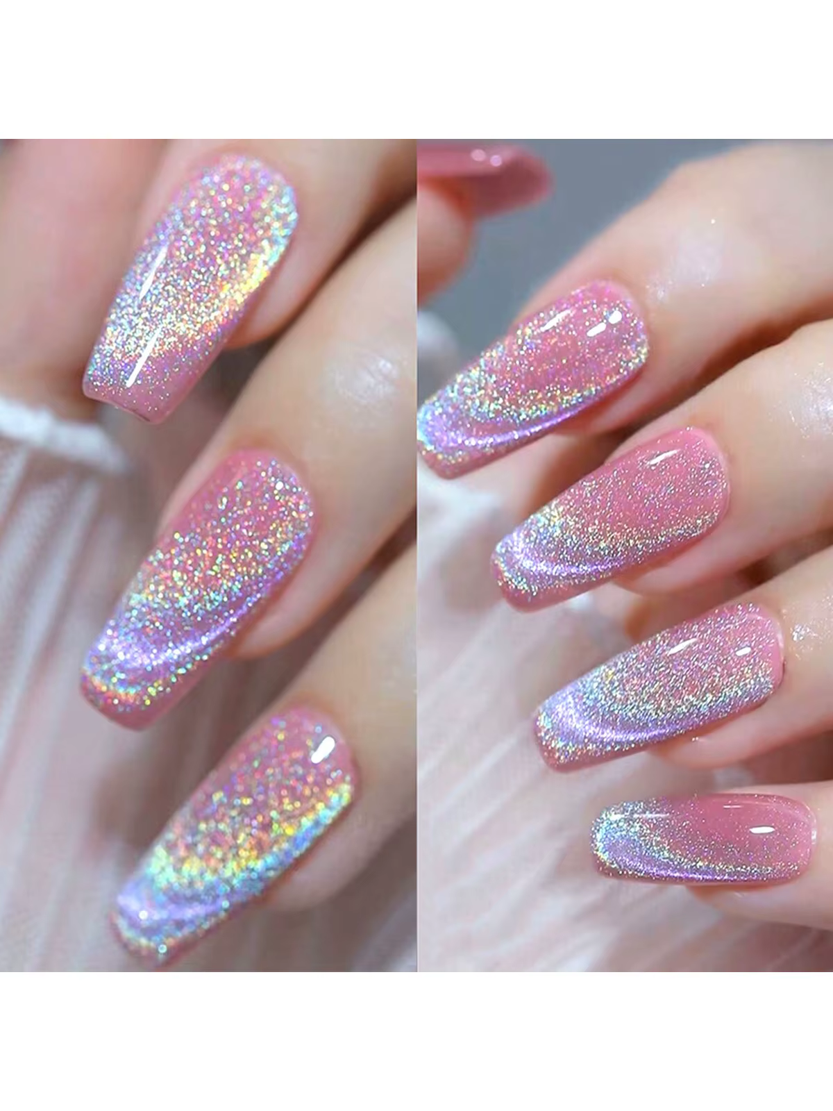 15ML arc-en-ciel oeil de chat vernis à ongles Gel photothérapeutique tremper les ongles Gel magnétiq