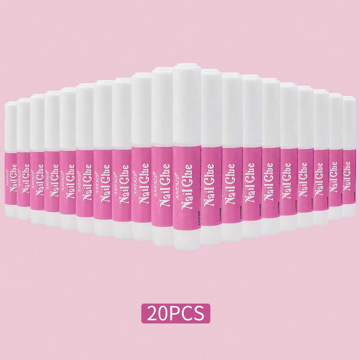 Colle Super forte pour faux ongles, 1/10/20 pièces, 2g, en acrylique, à pression, à séchage rapide,